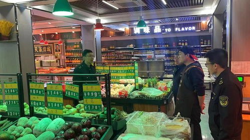 陽信縣商店鎮市場監管所開展食用農產品“生鮮燈”專項檢查，守護群眾“菜籃子”安全